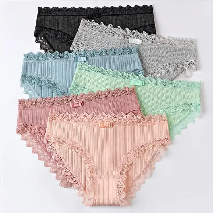 Free Shipping cute cotton girl underwear thread low waist lace non marking #7362 Size M L XL
Free Shipping cute cotton girl underwear thread low waist lace non marking #7362 Size M L XL