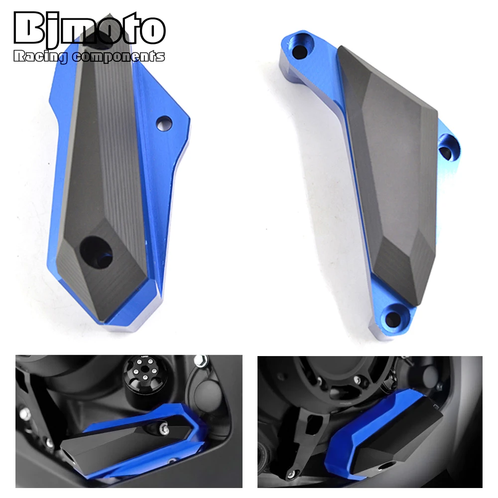 Bjmoto MT25 MT03 корпус двигателя с ЧПУ крышка статора защита слайдера для Yamaha YZF R3 2015 2020