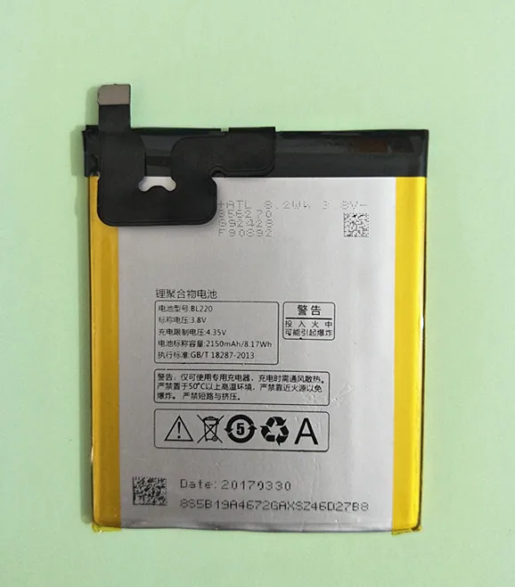 AZK High Quality 2150mAH BL 220 BL220 Lithium Ion Replacement Battery For Lenovo S850 S850T Mobile Phone Battery
AZK High Quality 2150mAH BL 220 BL220 Lithium Ion Replacement Battery For Lenovo S850 S850T Mobile Phone Battery