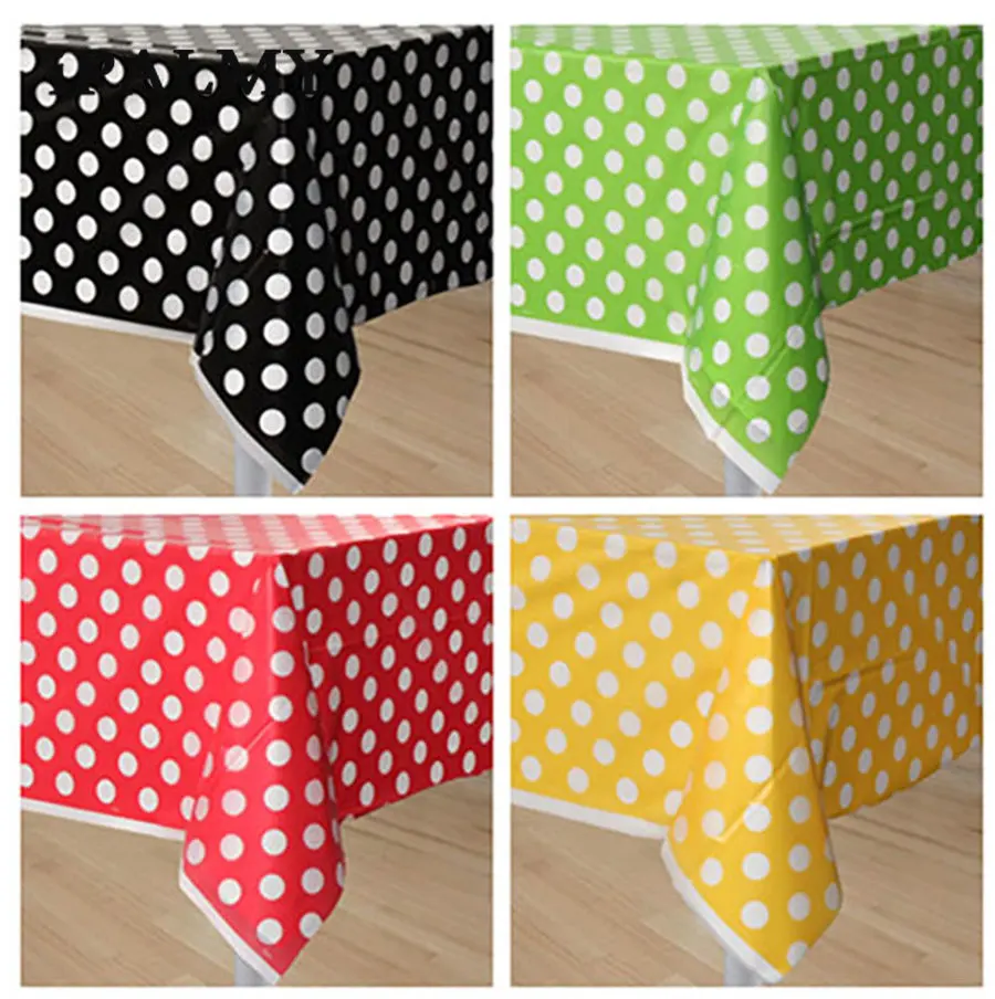 ipalmy 1PC 180*108cm Plastic Disposable Tablecloth Dot Print Wedding Birthday Party Table Cover Rectangle Desk Cloth Wipe Covers
ipalmy 1PC 180*108cm Plastic Disposable Tablecloth Dot Print Wedding Birthday Party Table Cover Rectangle Desk Cloth Wipe Covers