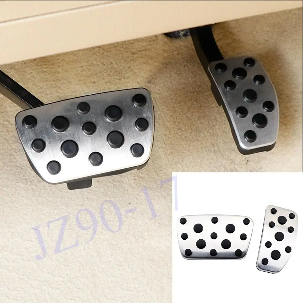 Anti-slip Stainless steel Foot Rest Pedals Gas Brake Pedal AT Fit For Land Cruiser LC200 Lexus LX570 2013-2016 2017 2018 2019
Anti-slip Stainless steel Foot Rest Pedals Gas Brake Pedal AT Fit For Land Cruiser LC200 Lexus LX570 2013-2016 2017 2018 2019