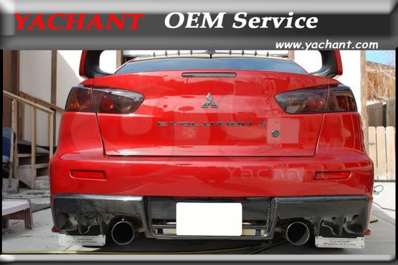 Car-Styling Fiber Glass FRP Body Kit Rear Bumper Lip Fit For 2008-2012 Lancer Evolution X EVO 10 EVO X OEM Style Rear Lip
Car-Styling Fiber Glass FRP Body Kit Rear Bumper Lip Fit For 2008-2012 Lancer Evolution X EVO 10 EVO X OEM Style Rear Lip
