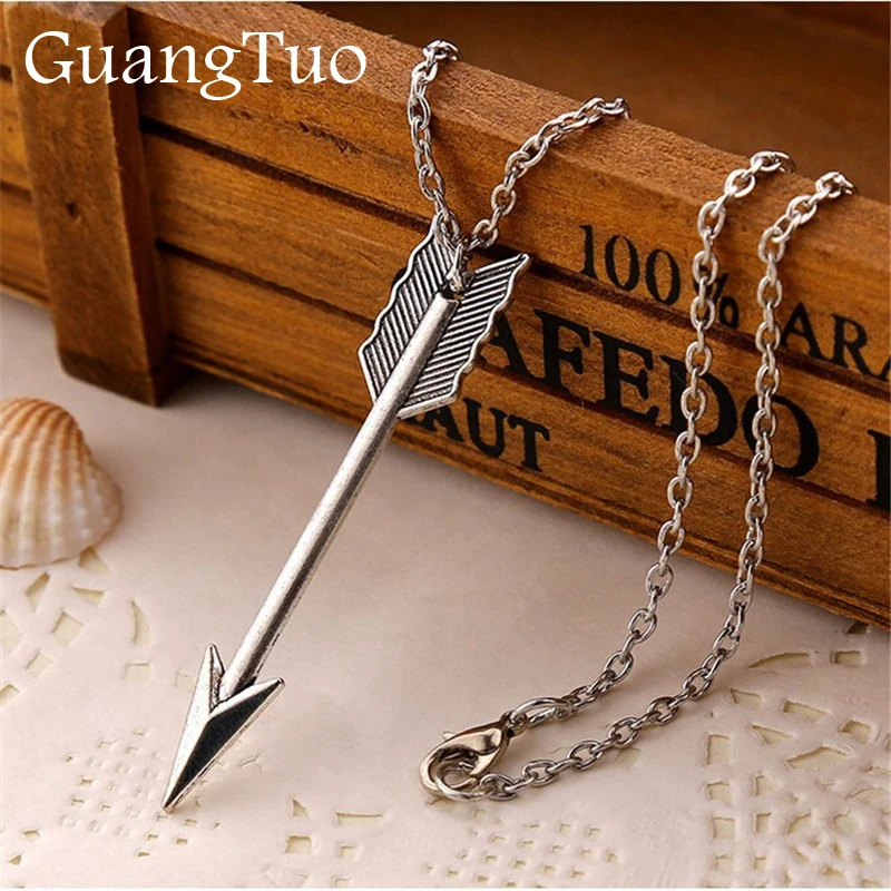 New Fashion Steampunk Minimalist Rock Vintage Arrow Pendant Chain Necklace For Women Jewelry Gift Men Clavicle Collier
New Fashion Steampunk Minimalist Rock Vintage Arrow Pendant Chain Necklace For Women Jewelry Gift Men Clavicle Collier