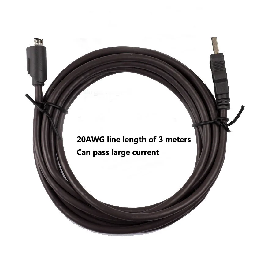 Micro USB data cable charging wire 20awg large current fast charge length of 3m Andrews
Micro USB data cable charging wire 20awg large current fast charge length of 3m Andrews