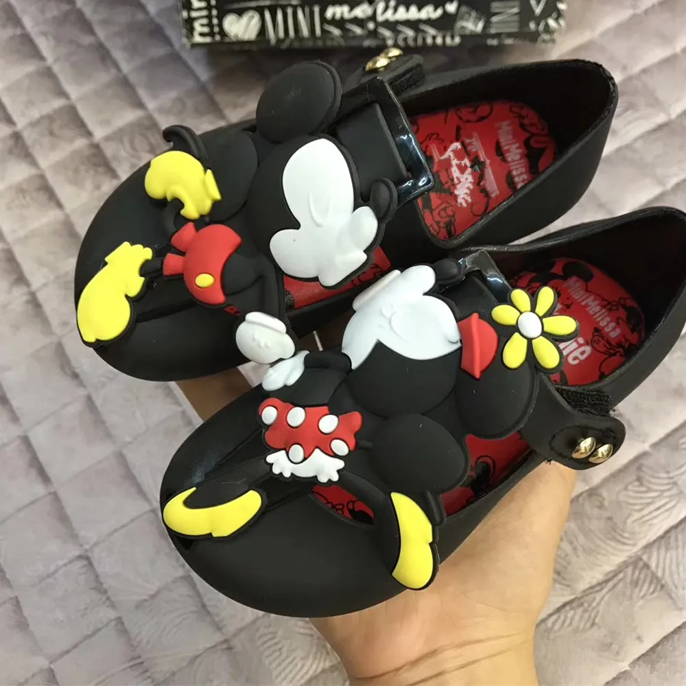 Mini Melissa Girls Sandals 2019 Summer Mickey & Minnie Twins Pattern Shoes Jelly Shoe Sandals Girl Non-slip Kids Sandal Toddler
Mini Melissa Girls Sandals 2019 Summer Mickey & Minnie Twins Pattern Shoes Jelly Shoe Sandals Girl Non-slip Kids Sandal Toddler