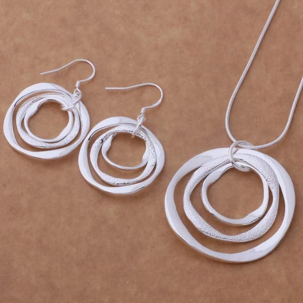 Free Shipping Promotion Silver plated Jewelry Sets Earring 542 + Necklace 200 /bupaklwa etnankua AS353
Free Shipping Promotion Silver plated Jewelry Sets Earring 542 + Necklace 200 /bupaklwa etnankua AS353