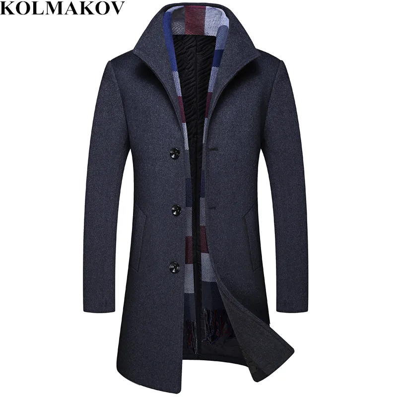 KOLMAKOV New Mans Wool Jackets Spring Windbreakers Homme Men's Woolen Coats Mens Winter Wool Coat Men Fashion Winter Coats 3XL
KOLMAKOV New Mans Wool Jackets Spring Windbreakers Homme Men's Woolen Coats Mens Winter Wool Coat Men Fashion Winter Coats 3XL