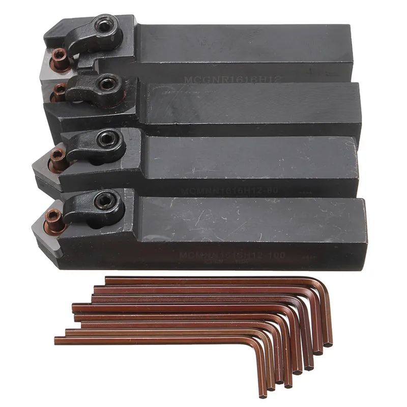MCMNN1616H12 MCGNR1616H12 MCMNN1616H12 MCGNL1616H12 Lathe Turning Tool Holder with 8pcs Wrenches
MCMNN1616H12 MCGNR1616H12 MCMNN1616H12 MCGNL1616H12 Lathe Turning Tool Holder with 8pcs Wrenches