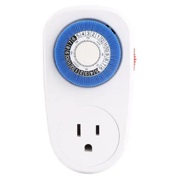 Home Timer 24-hour Digital Socket Electronic Intelligent Mechanical Plug Program Switch Timer US Plug
Home Timer 24-hour Digital Socket Electronic Intelligent Mechanical Plug Program Switch Timer US Plug