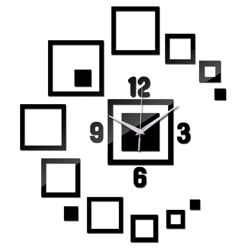 special offer decor surface Acrylic Quartz wall clock 14 squares Modern household diy mirror stickers rushed freeshipping
special offer decor surface Acrylic Quartz wall clock 14 squares Modern household diy mirror stickers rushed freeshipping