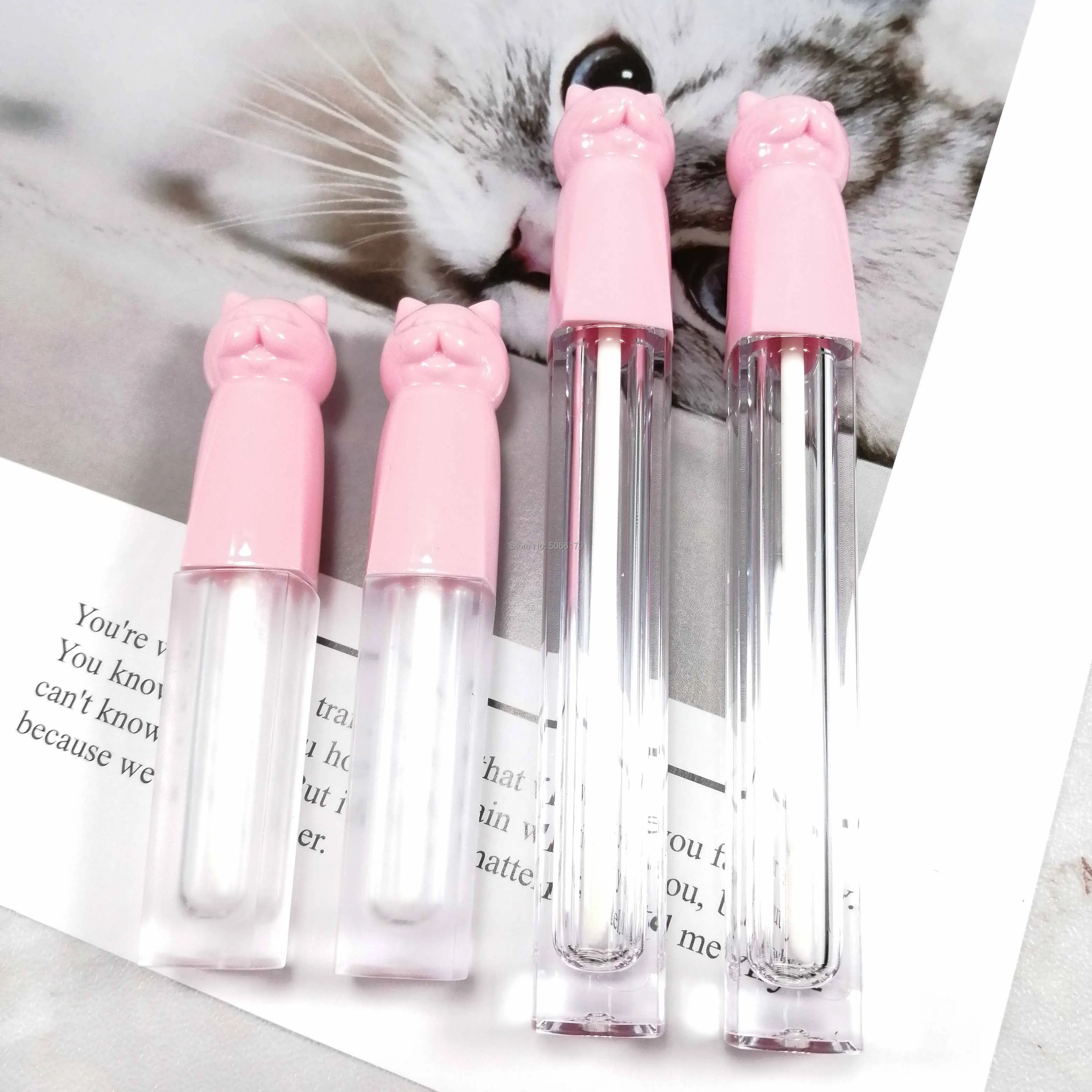 10/30/50pcs Plastic Empty Cute Creative Lip Gloss Tube, Pink Cosmetic Makeup Lipstick Refillable Container, Lipgloss Bottle
10/30/50pcs Plastic Empty Cute Creative Lip Gloss Tube, Pink Cosmetic Makeup Lipstick Refillable Container, Lipgloss Bottle