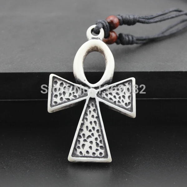 Hot Sale Retro Style White Yak Bone Powder Carving Cross Symbol Of Life Egyptian Ankh Charm Pendant Necklace Amulet MN248
Hot Sale Retro Style White Yak Bone Powder Carving Cross Symbol Of Life Egyptian Ankh Charm Pendant Necklace Amulet MN248