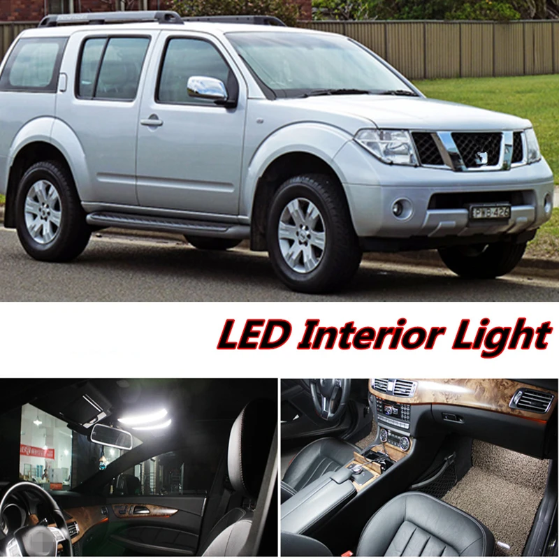 Tcart 6X Error Free Car LED Bright Vehicle Interior Map Dome Door Lights Kit Package for nissan Pathfinder accessories 2005-2012
Tcart 6X Error Free Car LED Bright Vehicle Interior Map Dome Door Lights Kit Package for nissan Pathfinder accessories 2005-2012
