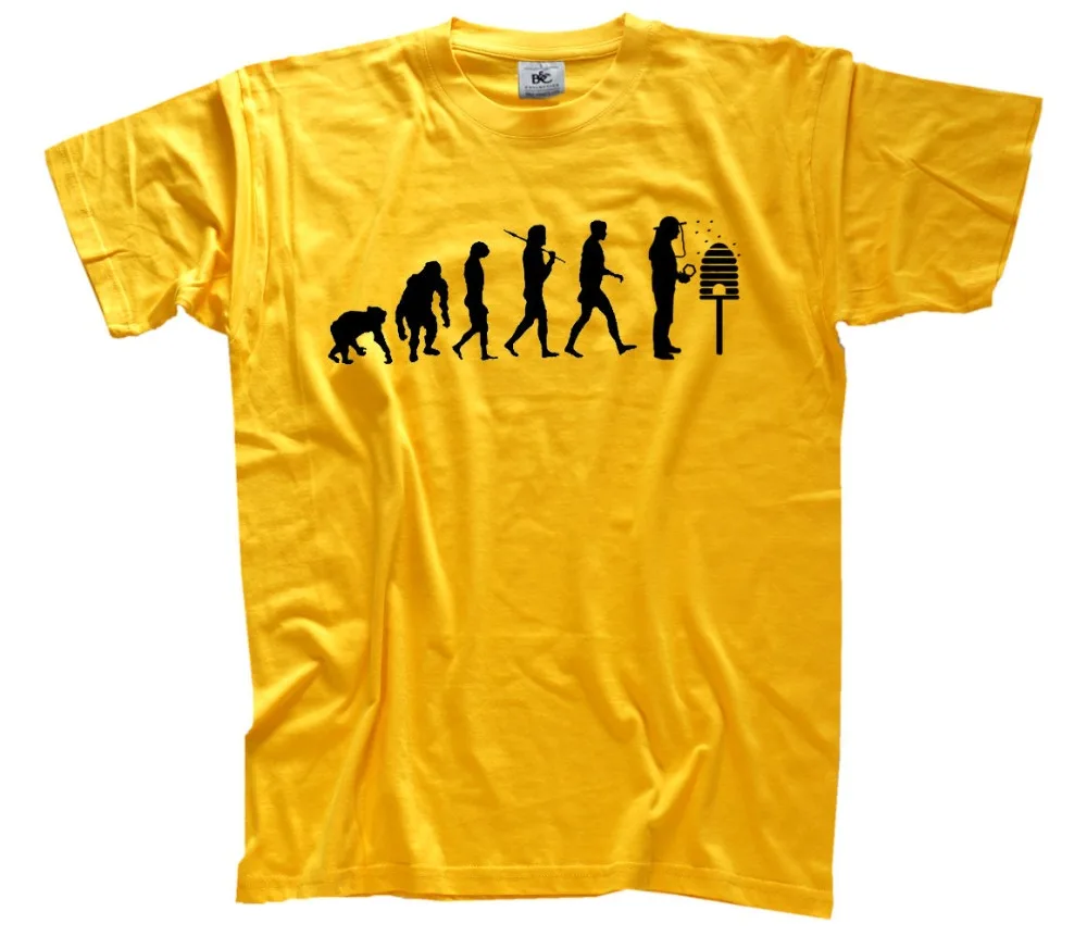 2019 Summer T-Shirt O-Neck Fashion Casual High Quality Standard Edition Beekeeper Evolution Honey Bees T-Shirt Slim Fit T-Shirt
2019 Summer T-Shirt O-Neck Fashion Casual High Quality Standard Edition Beekeeper Evolution Honey Bees T-Shirt Slim Fit T-Shirt