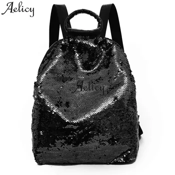 Aelicy Shining Women Sequins Backpacks Teenage Girls Travel Bags Mini School Bags Shoulder Bag For Lady Mochila Masculina
Aelicy Shining Women Sequins Backpacks Teenage Girls Travel Bags Mini School Bags Shoulder Bag For Lady Mochila Masculina