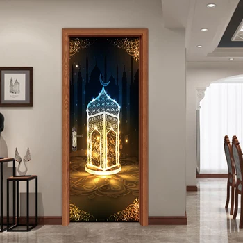 77*200cm A Glittering Muslim Lighthouse in the Night Oil Paintting Wall Sticker Wallpaper Door Stickers Home Decor
77*200cm A Glittering Muslim Lighthouse in the Night Oil Paintting Wall Sticker Wallpaper Door Stickers Home Decor