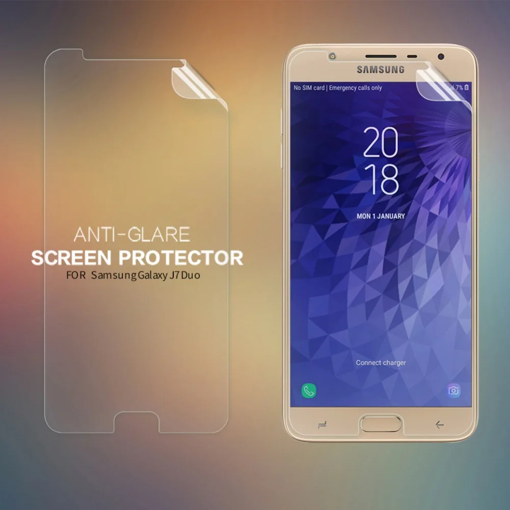 Оригинал NILLKIN Super Clear HD защитная пленка для samsung J7 Duo Galaxy Экран протектор