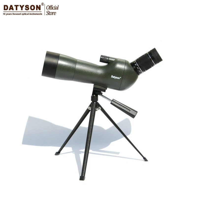 Datyson 20-60x60AE Waterproof Angled Spotting Scope with Tripod Optics Zoom Outdoor Viewing Bird Watching Telescope Army Green
Datyson 20-60x60AE Waterproof Angled Spotting Scope with Tripod Optics Zoom Outdoor Viewing Bird Watching Telescope Army Green