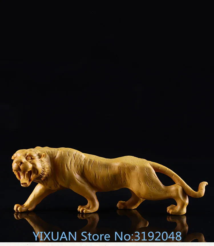 Buxus wood carving crafts wood tiger animal decoration feng shui ornaments creative
Buxus wood carving crafts wood tiger animal decoration feng shui ornaments creative
