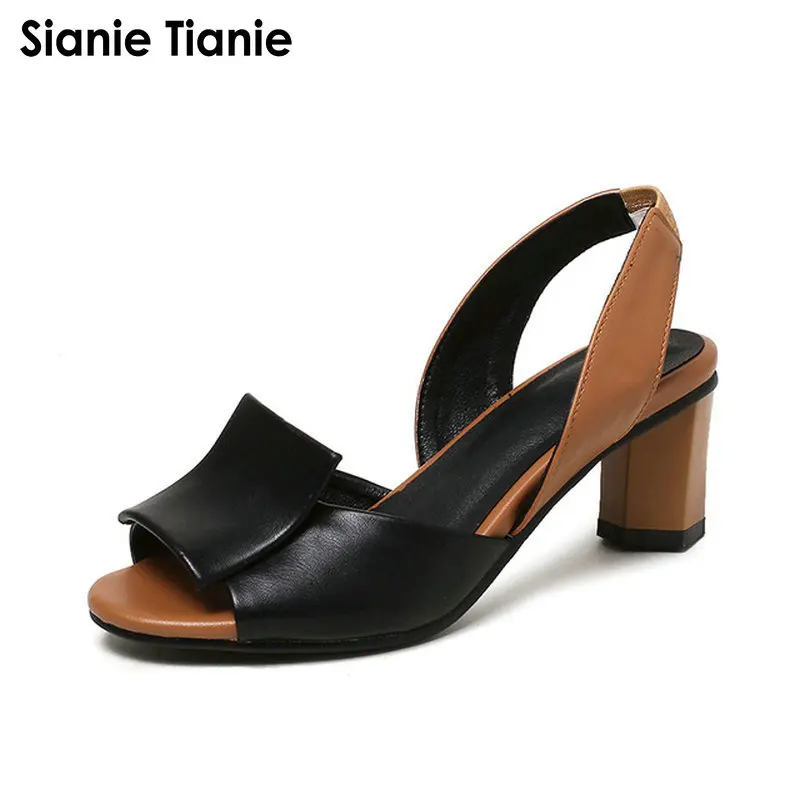 Sianie Tianie Big Size 32-43 Slingback Sandals Women Brand Mixed Colors Back Strap Summer Shoes Woman Round Thick Heels Sandals
Sianie Tianie Big Size 32-43 Slingback Sandals Women Brand Mixed Colors Back Strap Summer Shoes Woman Round Thick Heels Sandals