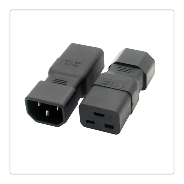 IEC320 Male C14 to Female C19 Power Mains Extension Adapter for PDU UPS 10A 16A | Электроника
