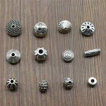 15pcs/lot Spacer Beads Charms Antique Silver Color Spacer Beads Charms For Bracelets Spacer Beads Charms Making Jewelry
15pcs/lot Spacer Beads Charms Antique Silver Color Spacer Beads Charms For Bracelets Spacer Beads Charms Making Jewelry