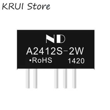 isolated power module 24V to dual output 12V dc dc buck converter dcdc switching power supplies A2412S-2W
isolated power module 24V to dual output 12V dc dc buck converter dcdc switching power supplies A2412S-2W