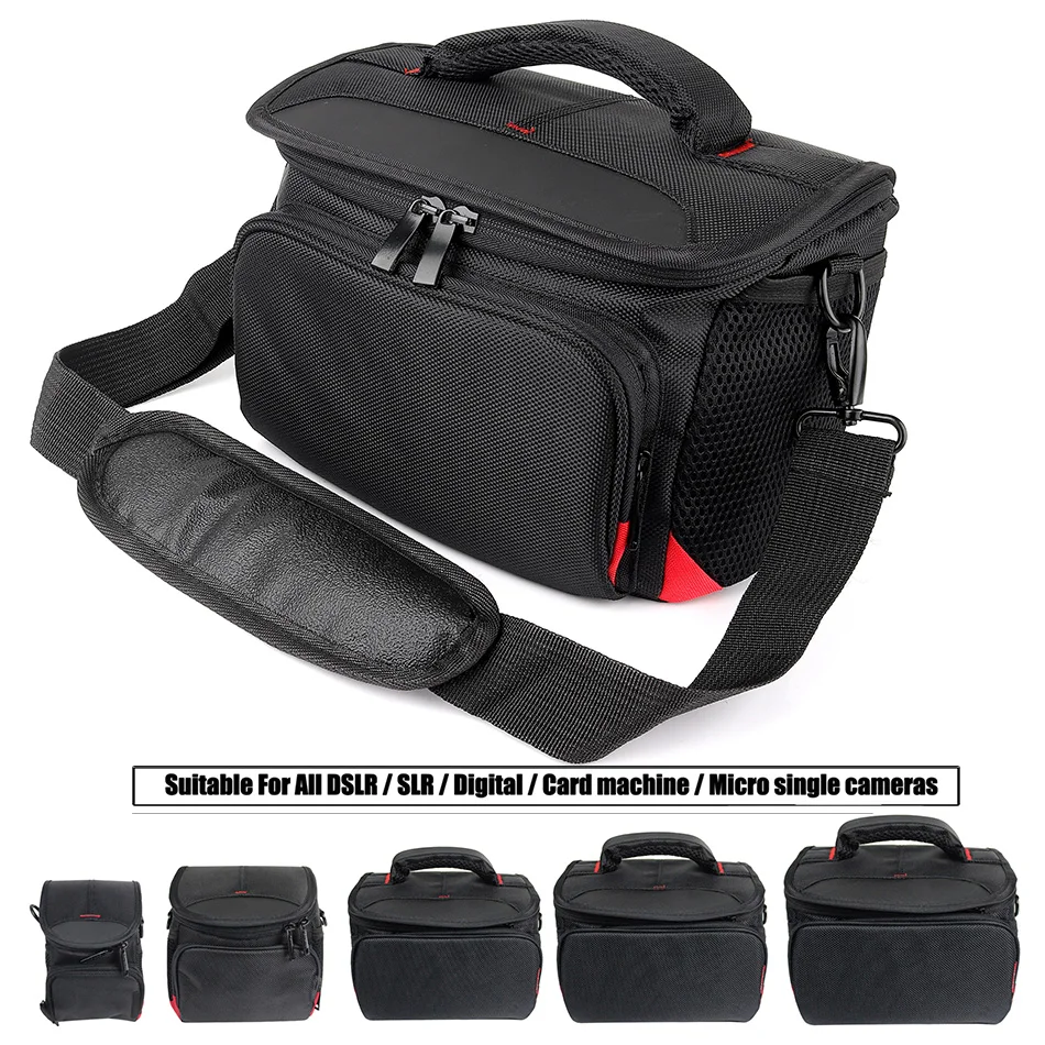 DSLR Camera Bag Shoulder Case For Canon Nikon Sony FujiFilm Olympus Panasonic Outdoor Waterproof Camera Backpack Cover Lens Bag
DSLR Camera Bag Shoulder Case For Canon Nikon Sony FujiFilm Olympus Panasonic Outdoor Waterproof Camera Backpack Cover Lens Bag