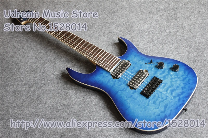 Hot Sale China 7 Strings Suneye Jackson Electric Guitar In Blue Quilted Finish & LP SG ES Guitar Available
Hot Sale China 7 Strings Suneye Jackson Electric Guitar In Blue Quilted Finish & LP SG ES Guitar Available