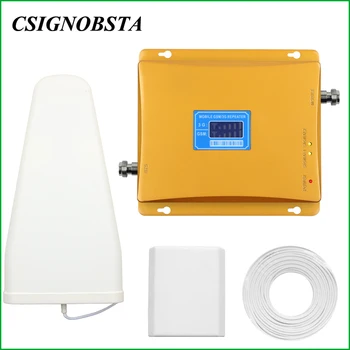 LCD Display Dual Band GSM 900mhz 3G WCDMA 2100mhz Mobile Signal Repeater 65 dB GSM900 3G UMTS 2100 Cell Phone Booster Amplifier
LCD Display Dual Band GSM 900mhz 3G WCDMA 2100mhz Mobile Signal Repeater 65 dB GSM900 3G UMTS 2100 Cell Phone Booster Amplifier
