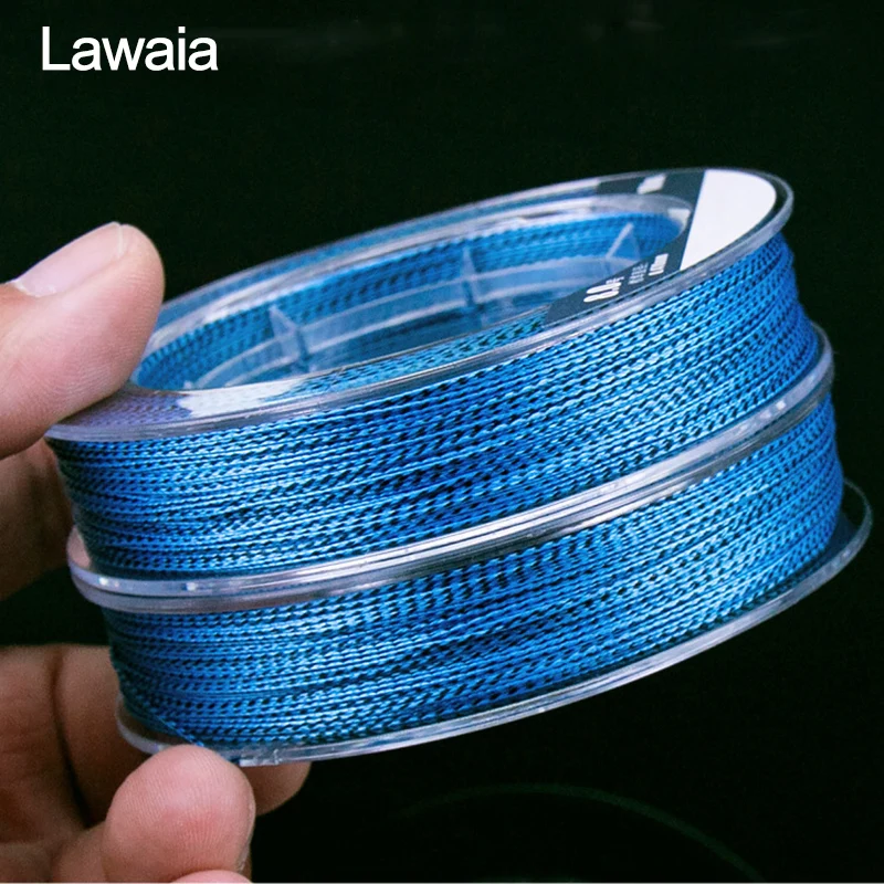Lawaia 4 Strands100m Braided Line Quality Multifilament Japanese Material Fishing Tackle Main Line Blue Woven Fishing Rod Thread
Lawaia 4 Strands100m Braided Line Quality Multifilament Japanese Material Fishing Tackle Main Line Blue Woven Fishing Rod Thread
