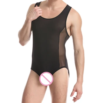 Black Red 1pc 2017 Mesh Sheer Briefs Sexy Men Transparent Lingerie Erotic Wrestling Bodysuit Sheer Underwear Jumpsuit M L XL
Black Red 1pc 2017 Mesh Sheer Briefs Sexy Men Transparent Lingerie Erotic Wrestling Bodysuit Sheer Underwear Jumpsuit M L XL