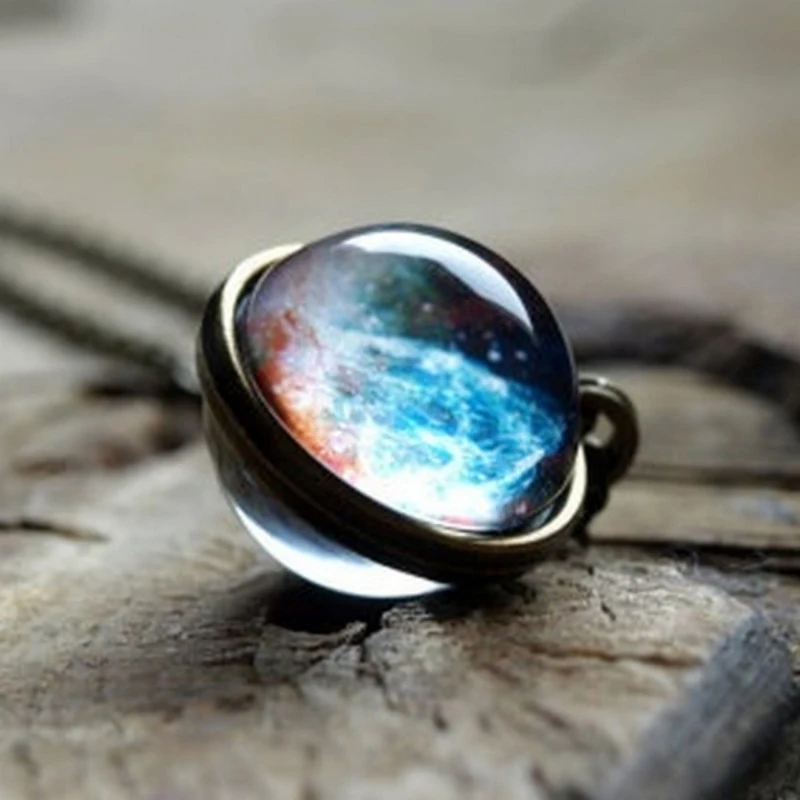 UNIVERSE IN A NECKLACE Solar System Double-sided Glass Cosmic Pattern Necklace Women Necklace Wholesale Dropshipping
UNIVERSE IN A NECKLACE Solar System Double-sided Glass Cosmic Pattern Necklace Women Necklace Wholesale Dropshipping