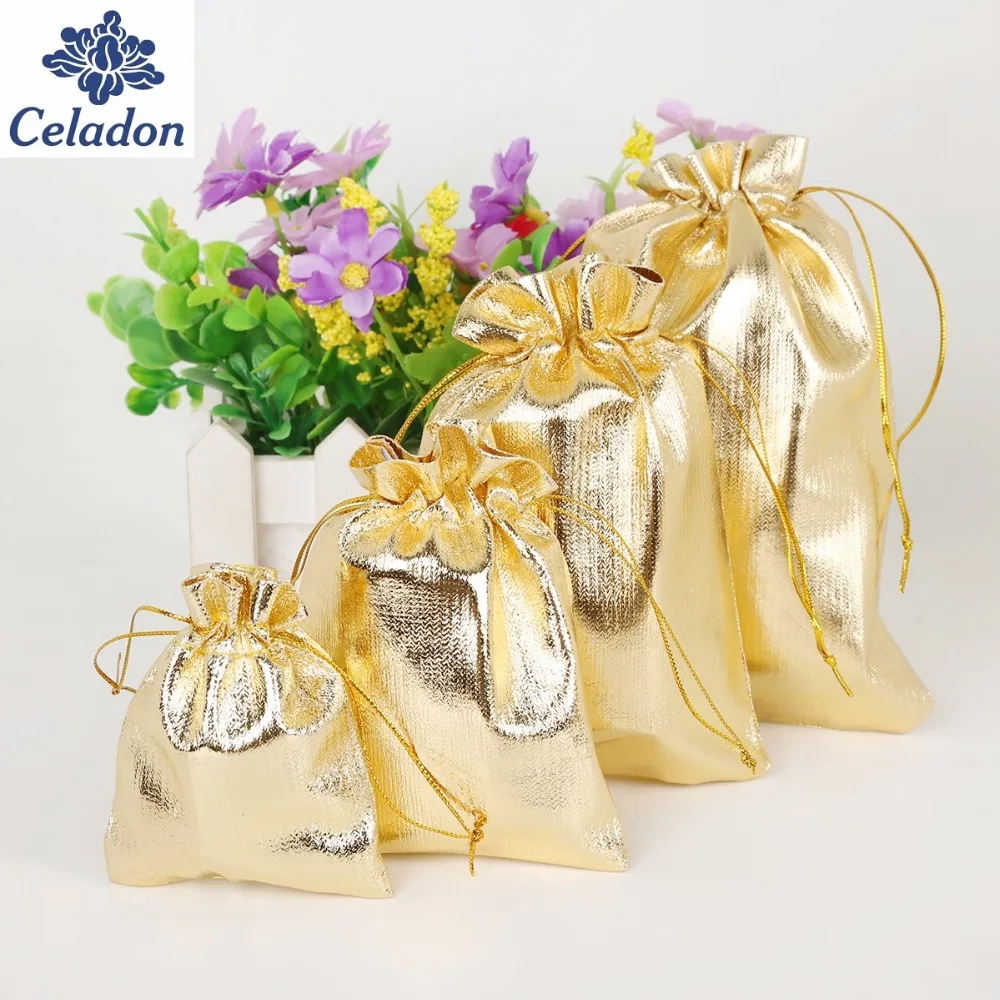 10pcs Gold Silver Drawable Organza Pouch Christmas Gift bag Package Wedding Party Gift Jewelry Packaging
10pcs Gold Silver Drawable Organza Pouch Christmas Gift bag Package Wedding Party Gift Jewelry Packaging