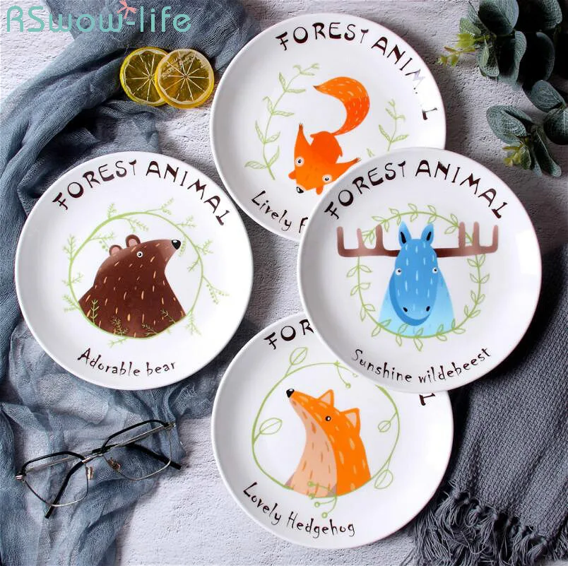 Creative Nordic Steak Plate Cartoon Cute Animal Breakfast Plate Fruit Cake Dessert Pasta Home Kitchen Supplies
Creative Nordic Steak Plate Cartoon Cute Animal Breakfast Plate Fruit Cake Dessert Pasta Home Kitchen Supplies