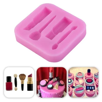 DIY Silicone 3D Cake Mold Fondant Sugarcraft Chocolate pudding Kitchen Bakeware Hand decor Pastry Tool Lipstick makeup shape
DIY Silicone 3D Cake Mold Fondant Sugarcraft Chocolate pudding Kitchen Bakeware Hand decor Pastry Tool Lipstick makeup shape