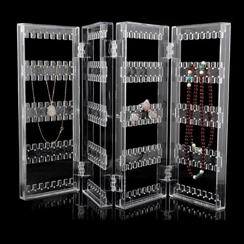 Acrylic Creative Folding Display Stand Screen Earring Jewelry Collection Storage Box Stud Earrings Holder Accessories Organizer
Acrylic Creative Folding Display Stand Screen Earring Jewelry Collection Storage Box Stud Earrings Holder Accessories Organizer