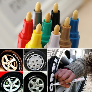 1PC Colorful Universal Waterproof Permanent Motorcycle Car Tyre Tread Paint Marker Pen Hand Tools
1PC Colorful Universal Waterproof Permanent Motorcycle Car Tyre Tread Paint Marker Pen Hand Tools
