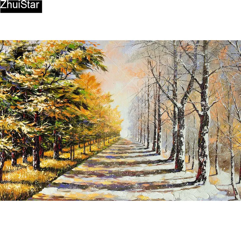 Full Square 5D DIY Diamond Painting "summer winter " Embroidery Cross Stitch Mosaic Home Decor Gift CJ25
Full Square 5D DIY Diamond Painting "summer winter " Embroidery Cross Stitch Mosaic Home Decor Gift CJ25