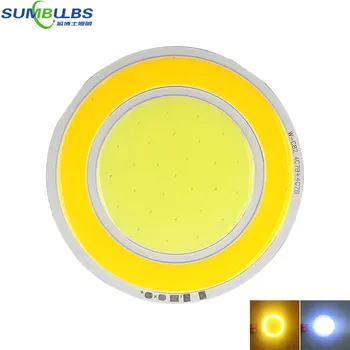 82mm Round Double Color 12V COB LED Light 5W +5W Yellow White Color DC12V Circular COB Lamp for DIY Car Decor Lighting LED Bulbs
82mm Round Double Color 12V COB LED Light 5W +5W Yellow White Color DC12V Circular COB Lamp for DIY Car Decor Lighting LED Bulbs