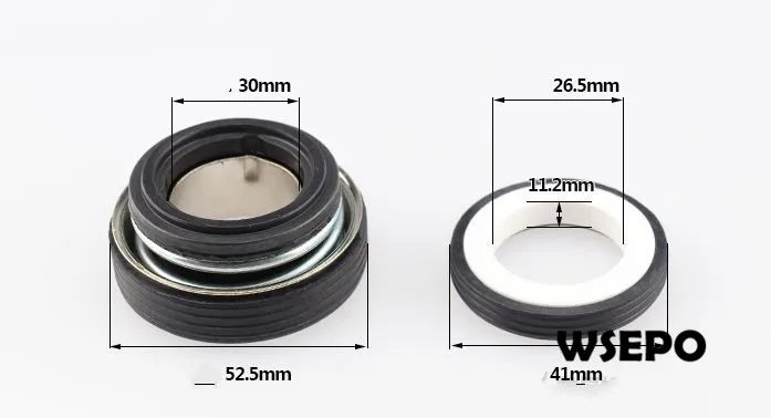 OEM Quality! 26.5ID,41mm OD Mechanical Seal Fits for Gasoline or Diesel 4 inch(In.) 100mm Self-Priming Water Pump Set
OEM Quality! 26.5ID,41mm OD Mechanical Seal Fits for Gasoline or Diesel 4 inch(In.) 100mm Self-Priming Water Pump Set