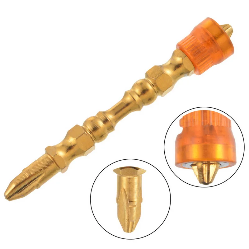 Junejour 1 Pcs 100mm Screwdriver Bit Magnetic Drywall Ph2 Phillips Screwdriver Bits 1/4" Hex Shank Depth Stop for Plasterboard
Junejour 1 Pcs 100mm Screwdriver Bit Magnetic Drywall Ph2 Phillips Screwdriver Bits 1/4" Hex Shank Depth Stop for Plasterboard
