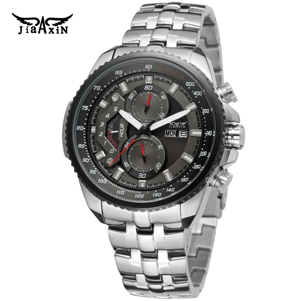 Fashion Jiaxin Men Luxury Brand Calendar Stainless Steel Strap Watch Quartz Wristwatches Gift Box Relogio Releges 2016
Fashion Jiaxin Men Luxury Brand Calendar Stainless Steel Strap Watch Quartz Wristwatches Gift Box Relogio Releges 2016