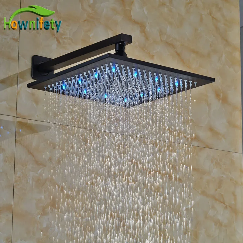 Oil Rubbed Broze Shower Sprayer +Shower Arm 10-in Bathroom Top Fitting LED Color Lights
Oil Rubbed Broze Shower Sprayer +Shower Arm 10-in Bathroom Top Fitting LED Color Lights