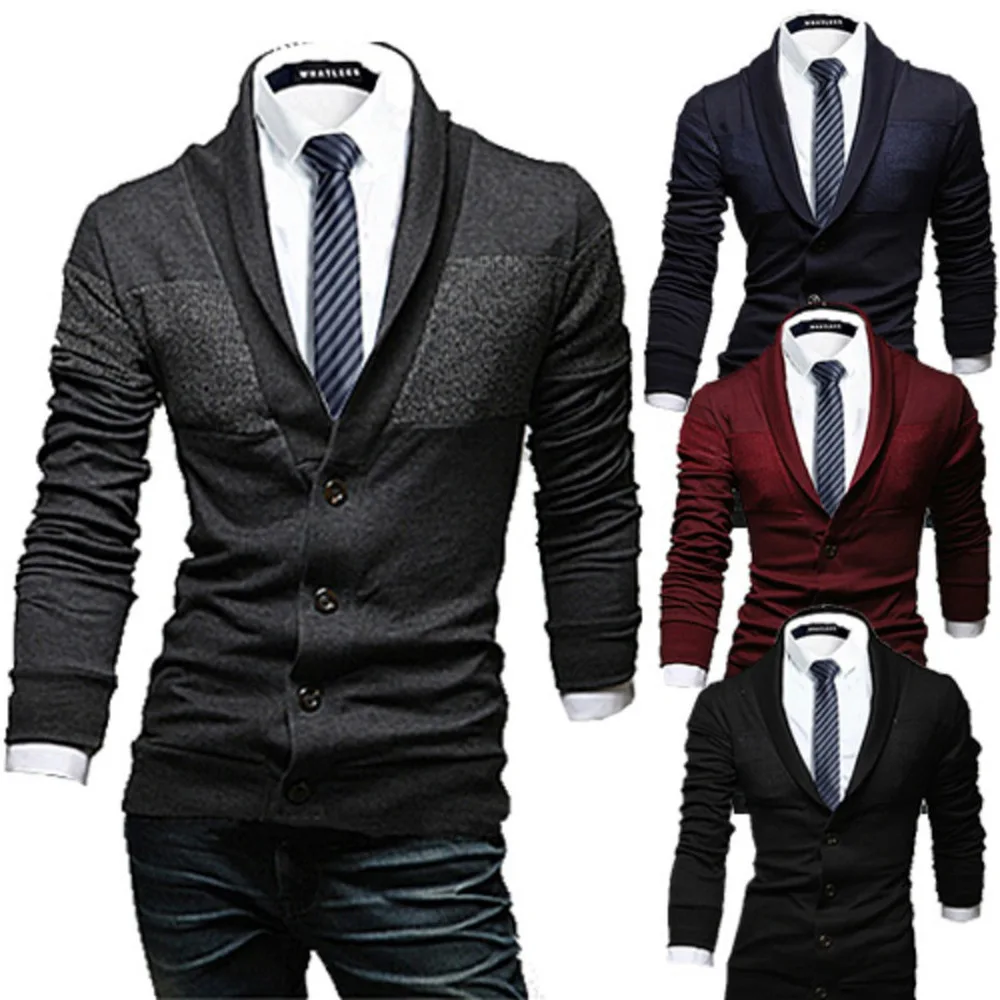 ZOGAA Men's Casual Sweaters Slim Lapel Knit Cardigan Button Men's Undershirts Knitwear Sweaters Long Sleeve Cardigan Underwear
ZOGAA Men's Casual Sweaters Slim Lapel Knit Cardigan Button Men's Undershirts Knitwear Sweaters Long Sleeve Cardigan Underwear