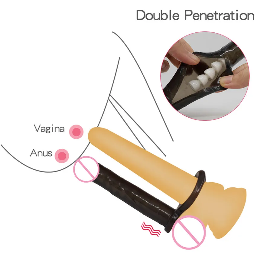 Анальный Вибратор С Двойным Проникновением