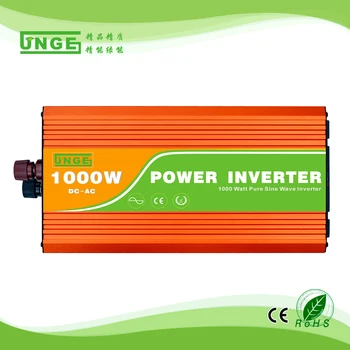 1KW/1000W 12/24/48V to 100/110/120/220/230/240VAC 50/60Hz residential home high frequency use pure sine wave off grid inverter
1KW/1000W 12/24/48V to 100/110/120/220/230/240VAC 50/60Hz residential home high frequency use pure sine wave off grid inverter