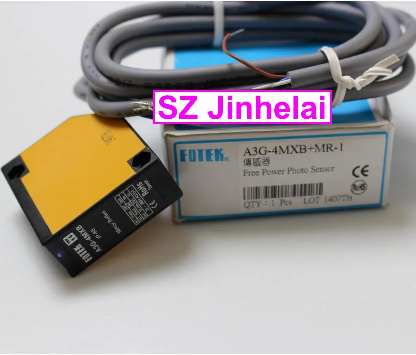 100% New and original FOTEK Photoelectric switch A3G-4MXB+MR-1 Free Power Photo Sensor
100% New and original FOTEK Photoelectric switch A3G-4MXB+MR-1 Free Power Photo Sensor