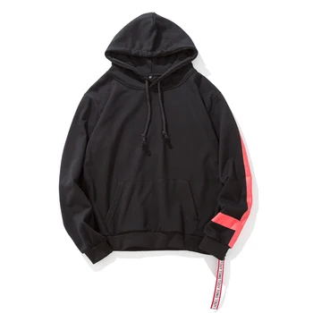 Patchwork on Sleeve Pullover Men's Hoodies Spring Autumn Hi-street Blank Hoodie for Men
Patchwork on Sleeve Pullover Men's Hoodies Spring Autumn Hi-street Blank Hoodie for Men