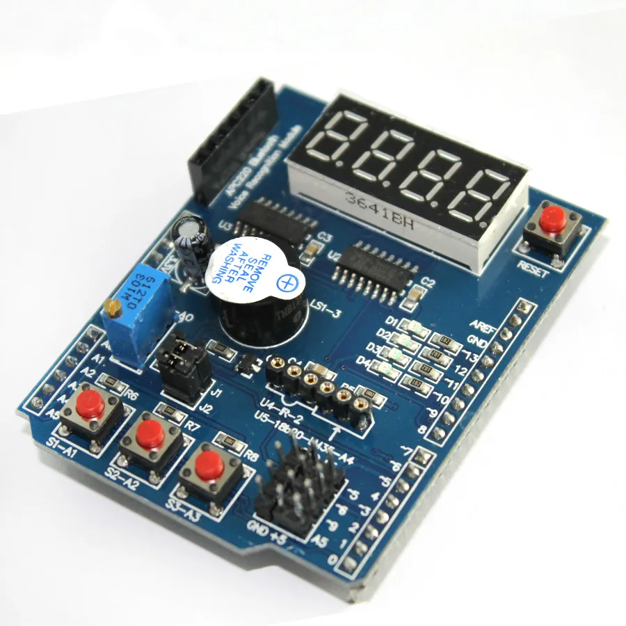 Multifunctional Connector expansion board UNO R3 LEONARDO mega 2560 kit based learning for arduino Shield
Multifunctional Connector expansion board UNO R3 LEONARDO mega 2560 kit based learning for arduino Shield